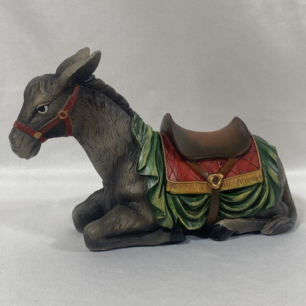 Kirkland Signature Christmas Nativity 915694 Replacement Laying Donkey Only